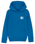 Blau-Weiß Kinder Hoody "Verein klein"