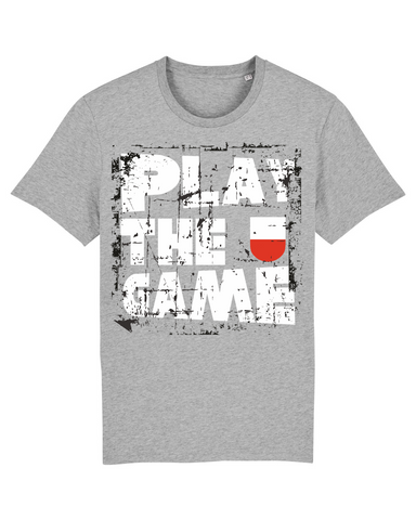 Play the game Unisex T-Shirt angepasst an deinen Verein