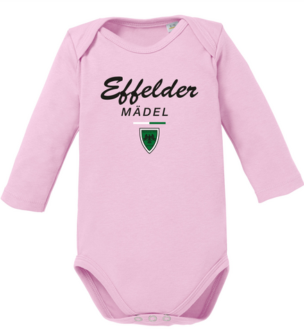 SV Adler Effeld Baby Body LSL Langarm "Mädel"