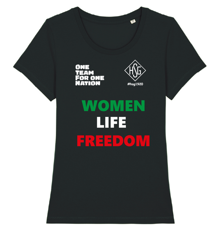 Holzheimer SG Damen T-Shirt "Women Life Freedom"