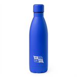 Blau-Weiß Trinkflasche Tarek-Logo