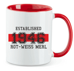 SV Rot Weiss Merl e.V. Tasse "Established"